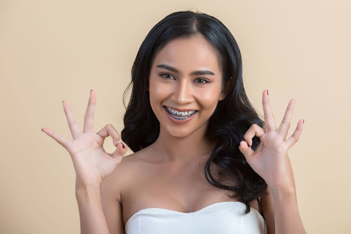 statisfied with braces