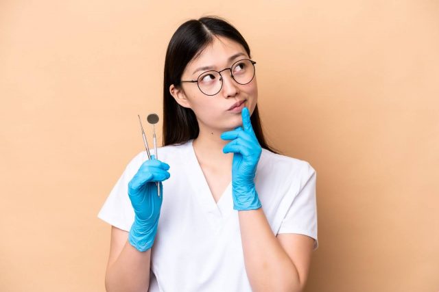Dental Nurse Wondering